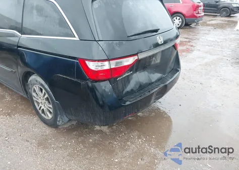 2013 Honda Odyssey Ex-L из США, поврежденный, VIN 5FNRL5H60DB023645